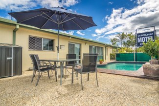 Relax by the salt water pool at Caboolture Motel