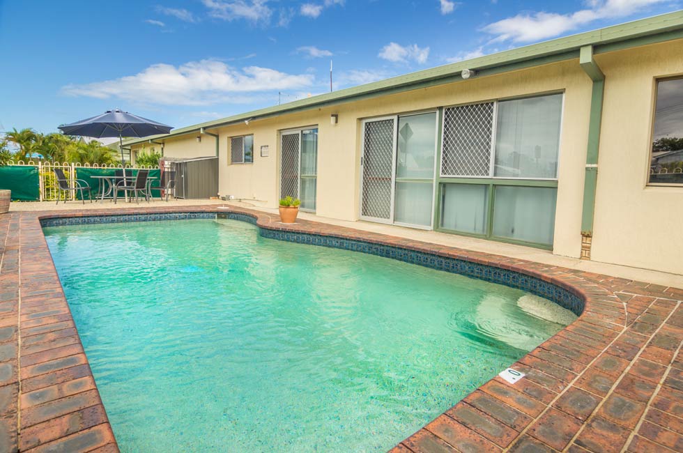 Relax by the salt water pool at Caboolture Motel