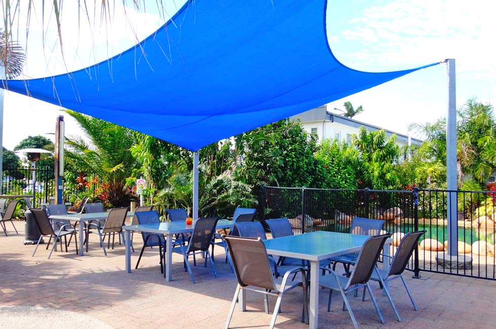 Enjoy pool side dining 7 days a week at Cardwell @ the Beach, Cardwell, QLD