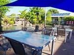 Poolside dining area - Yasi Bar + Grill at Cardwell @ the Beach